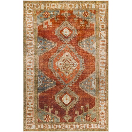 Livabliss Lavable LVB-2301 Machine Washable Area Rug LVB2301-3656